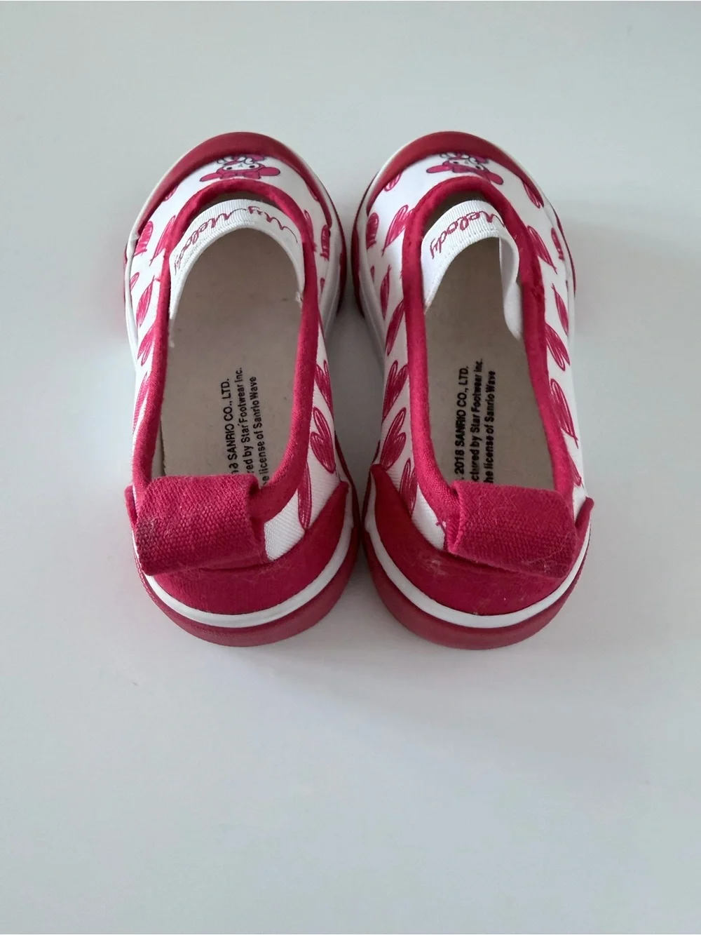 Sanrio My Melody Slip-On Mary-Jane Sneakers Size 23